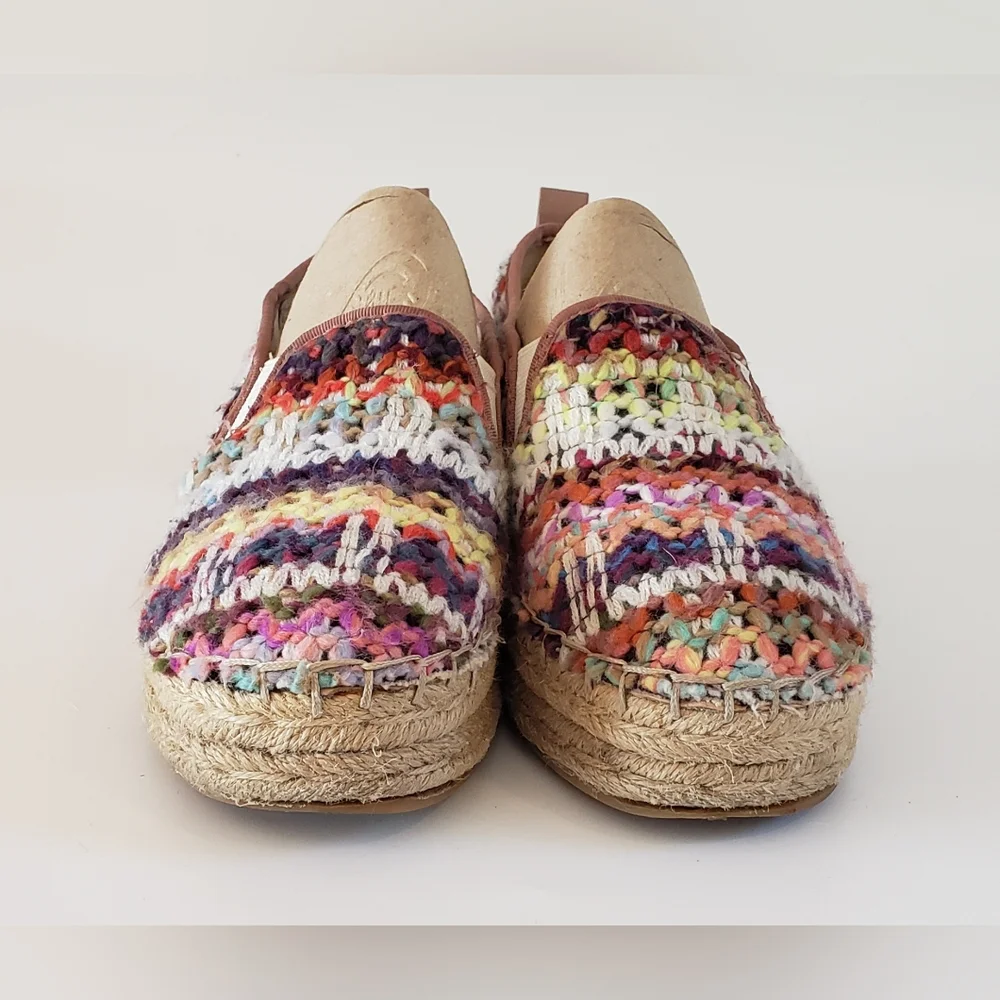 Sam Edelman Carrin Women's Multi colored Espadrille Size 7.5